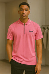 SPRDY ZIP POLO T-SHIRT